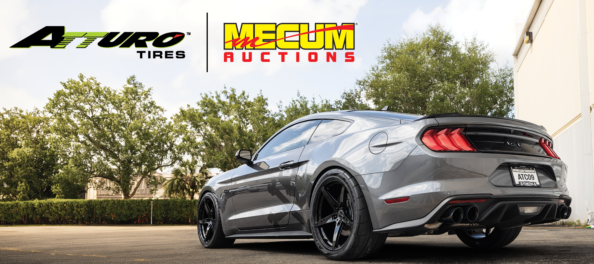 Atturo Tire, nombrada marca exclusiva de neumáticos de Mecum Auctions